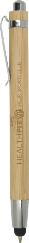 Esferográfica de bambu "Elm" (tinta preta)