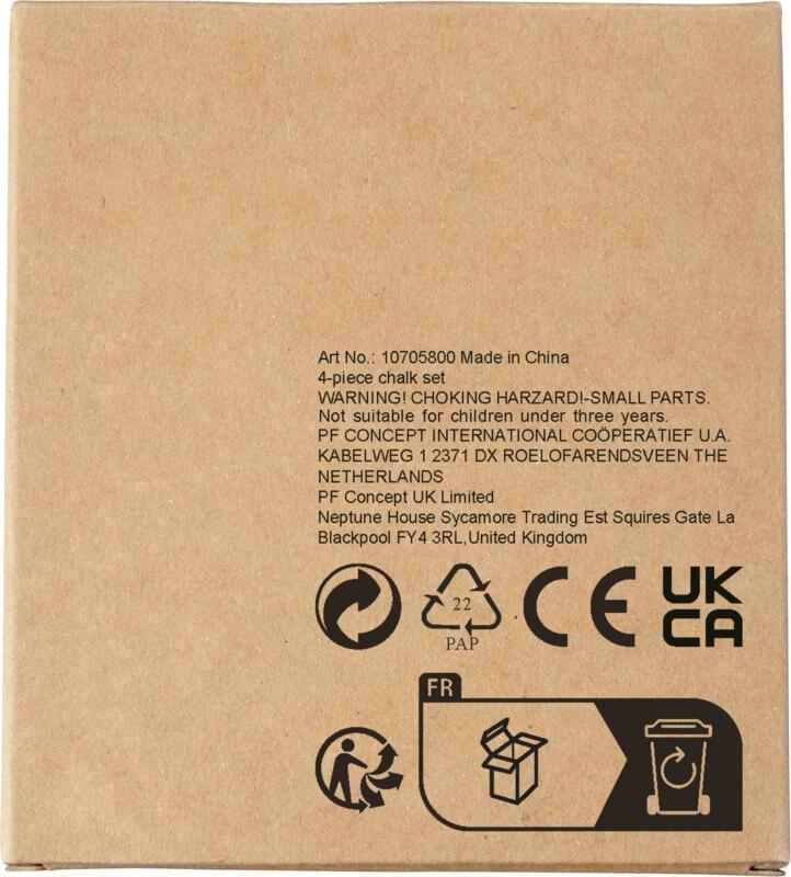 PF 107058 2 10705800 B1 Conjunto de 4 peças de giz "Screech" - Image 3