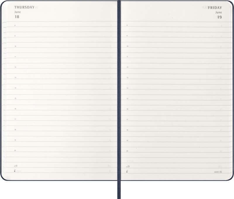 PF 107753 15 10775353 E3 Agenda diária de capa dura para 12 meses "Moleskine" - Image 16