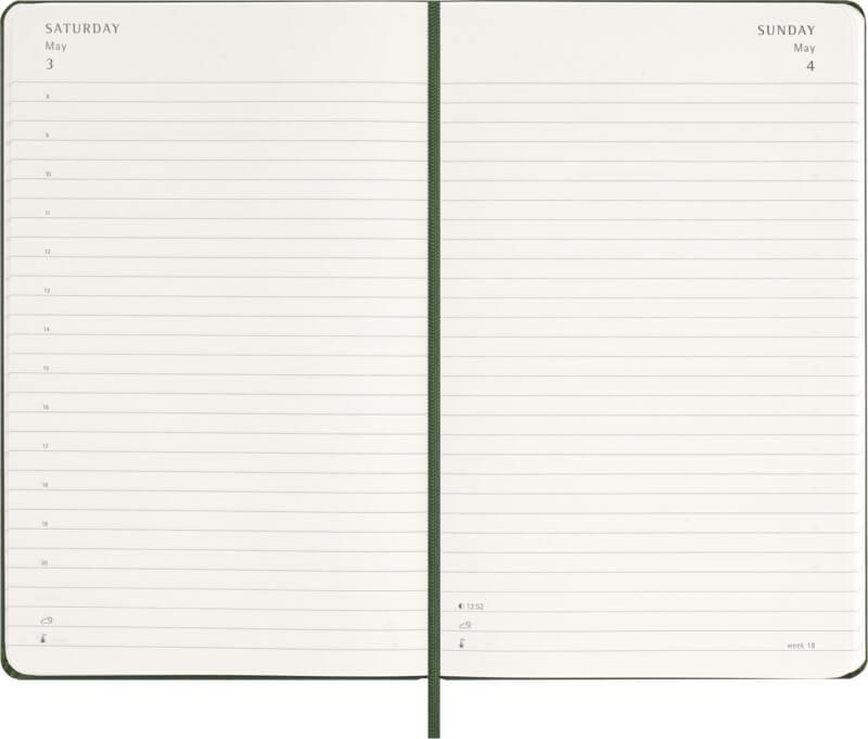 PF 107753 20 10775364 E3 Agenda diária de capa dura para 12 meses "Moleskine" - Image 21