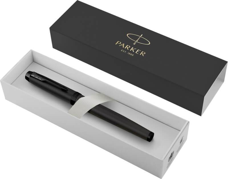 Caneta rollerball acromática "IM" (tinta preta)