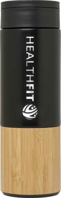 Conjunto de bloco de notas de capa dura A5 e caneta esferográfica para presente "Carmen" (tinta preta)