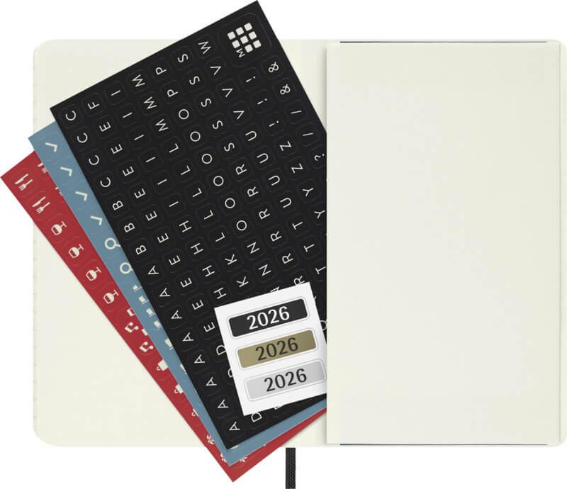 PF 107949 2 10794990 E1 Agenda semanal de bolso de capa mole para 12 meses "Moleskine" - Image 3