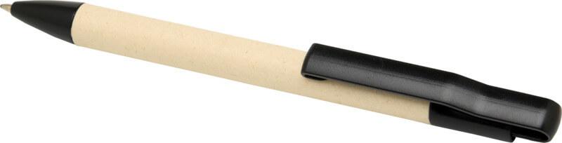 PF 107983 3 10798390 E1 Esferográfica de papel de cana-de-açúcar (tinta azul) "Liliana" - Image 4