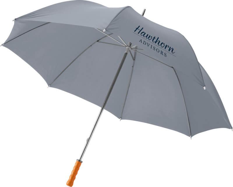 PF 109018 15 10901812 SP Y2 Guarda-chuva de golfe com pega de madeira de 30” "Karl" - Image 16