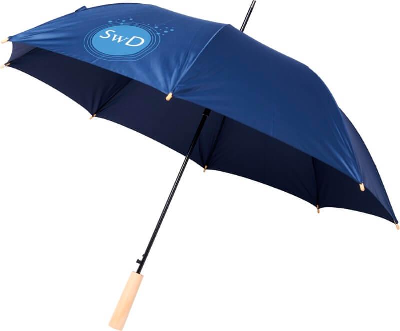 PF 109400 10 10940003 SP Y1 Guarda-chuva automático de 23" em PET reciclado "Alina" - Image 11