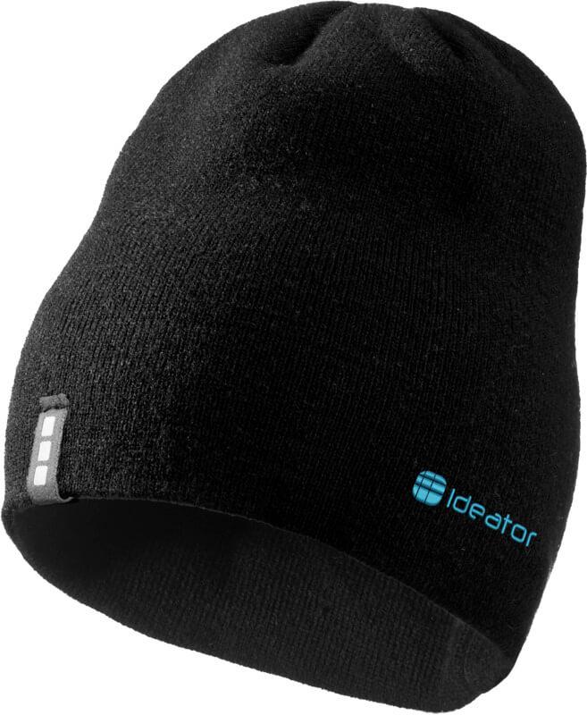 Gorro acrílico com etiqueta contrastada "Level"