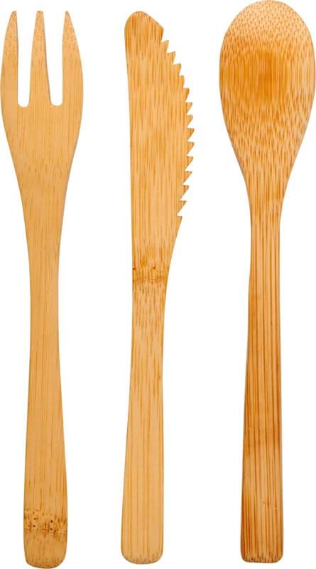 PF 112995 2 11299500 B1 Conjunto de talheres de bambu "Celuk" - Image 3