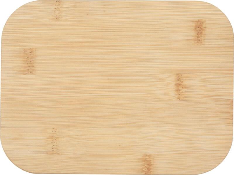 PF 113276 2 11327606 F1 Lancheira em vidro com tampa em bambu "Roby" - Image 3