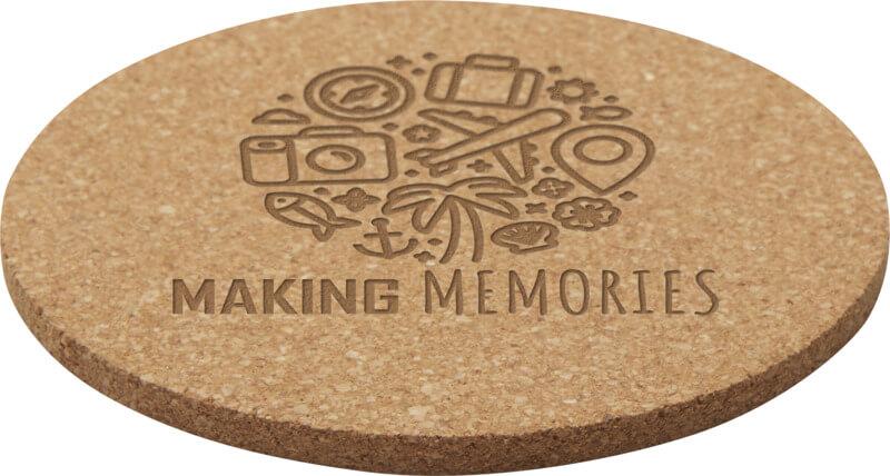 Base para copos de cortiça "Sencha"