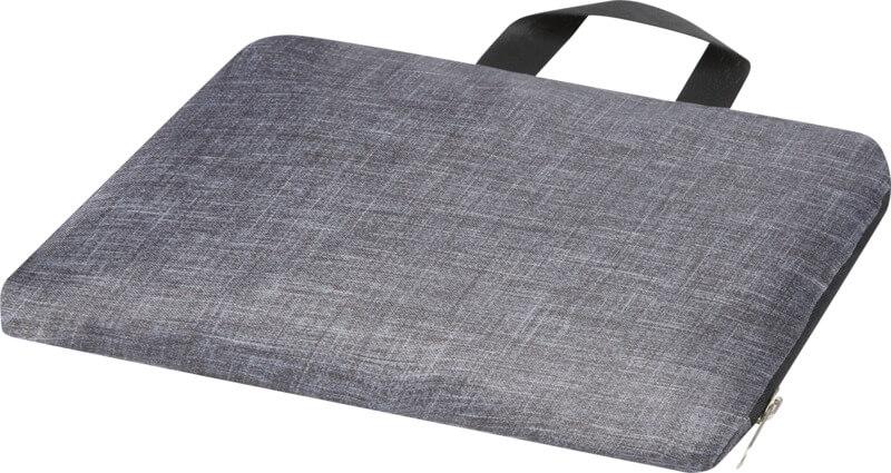 PF 120646 4 12064680 E2 Saco de cordão dobrável reciclado de 7L "Ash" - Image 5