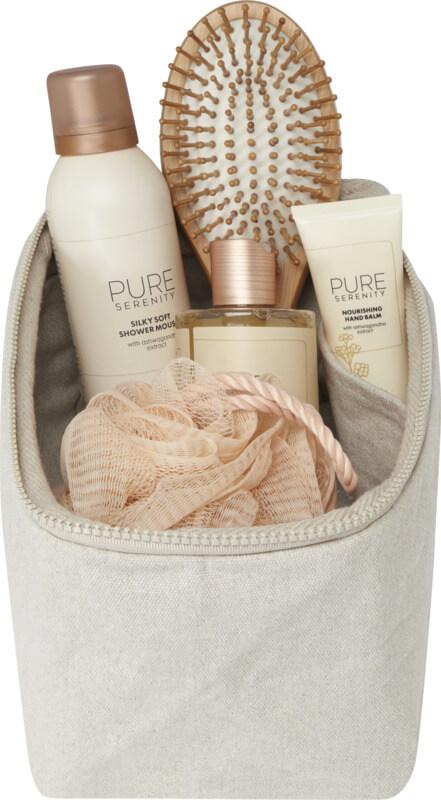 PF 120746 2 12074607 E1 Organizador de artigos de higiene reciclado de 500 g/m² "Aware™" "Pack" - Image 3