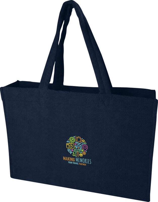 Saco de praia de tecido turco reciclado GRS de 13 L "Siam"