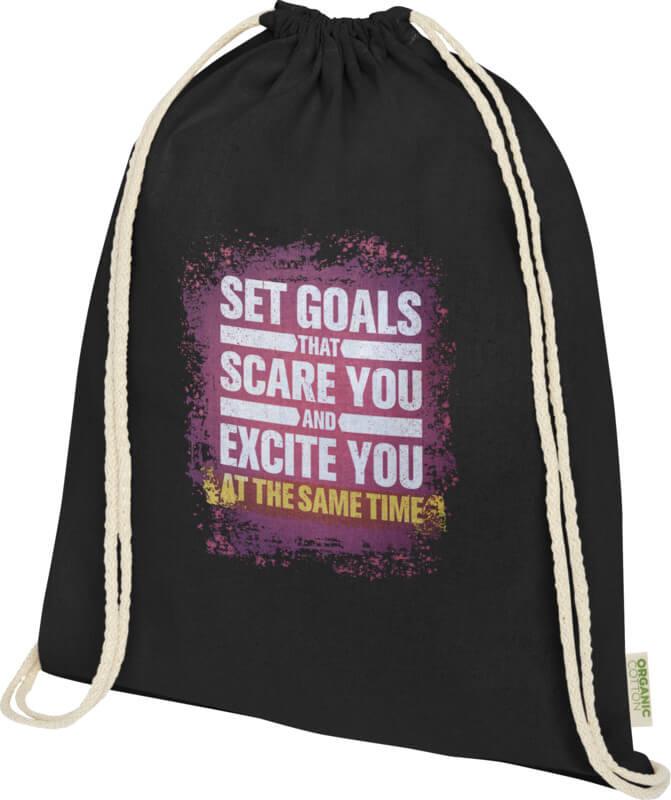 PF 120781 20 12078190 DTF Y1 Bolsa de 5 L com cordões em material de produção biológica e OCS de 140 g/m² "Odisha" - Image 21