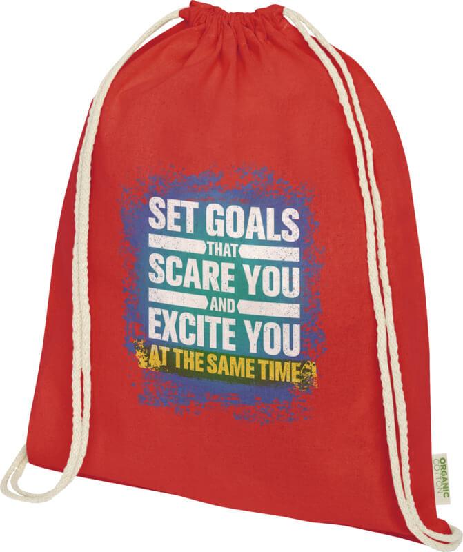 PF 120781 4 12078121 DTF Y1 Bolsa de 5 L com cordões em material de produção biológica e OCS de 140 g/m² "Odisha" - Image 5