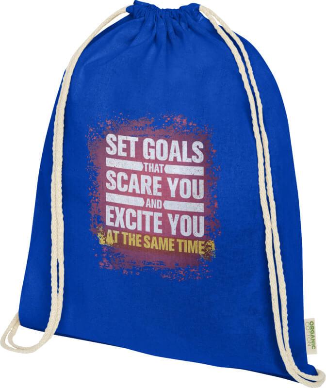 PF 120781 8 12078153 DTF Y1 Bolsa de 5 L com cordões em material de produção biológica e OCS de 140 g/m² "Odisha" - Image 9