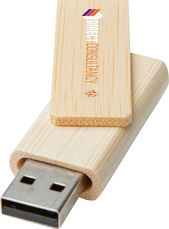 Pen USB de 16GB em bambu "Rotate"