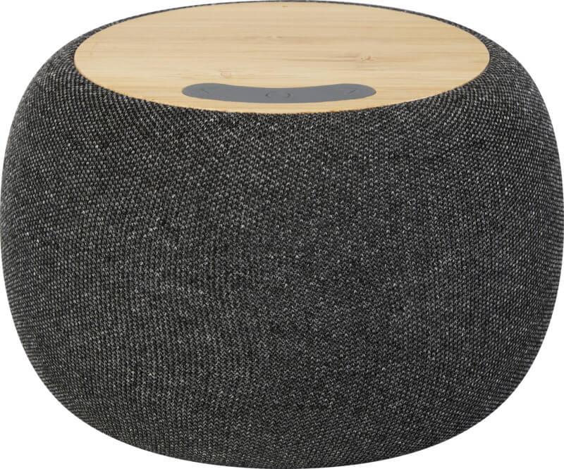 PF 124318 3 12431806 E1 Coluna Bluetooth® e base de carregamento sem fios de RPET/bambu "Ecofiber" - Image 4