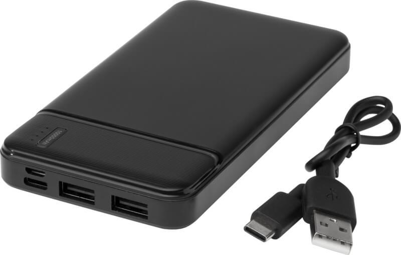 PF 124321 5 12432190 E2 Powerbank de plástico reciclado de 10.000 mAh "Loop" - Image 6