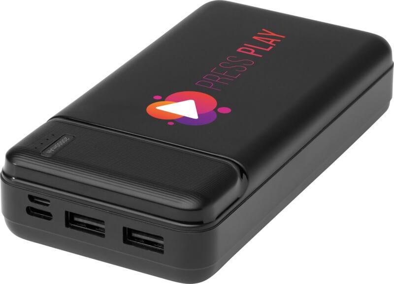 Powerbank de plástico reciclado de 20.000 mAh "Loop"