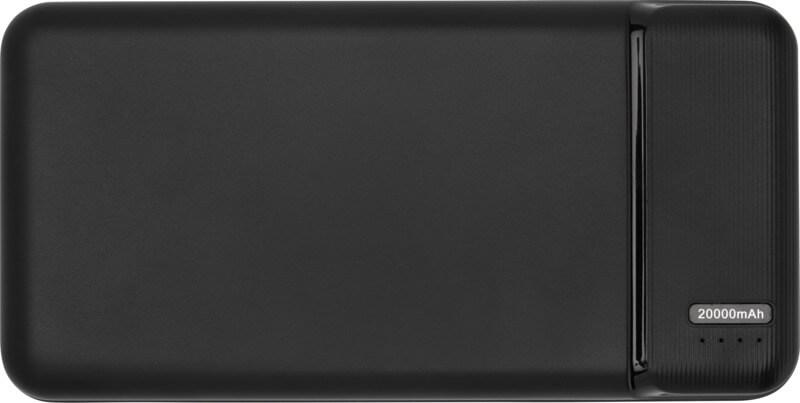 PF 124322 2 12432290 F1 Powerbank de plástico reciclado de 20.000 mAh "Loop" - Image 3