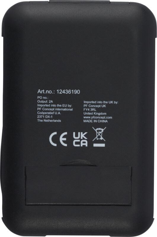 PF 124361 3 12436190 B1 Cabo de carregamento modular de plástico reciclado com suporte para smartphone "Savvy" - Image 4