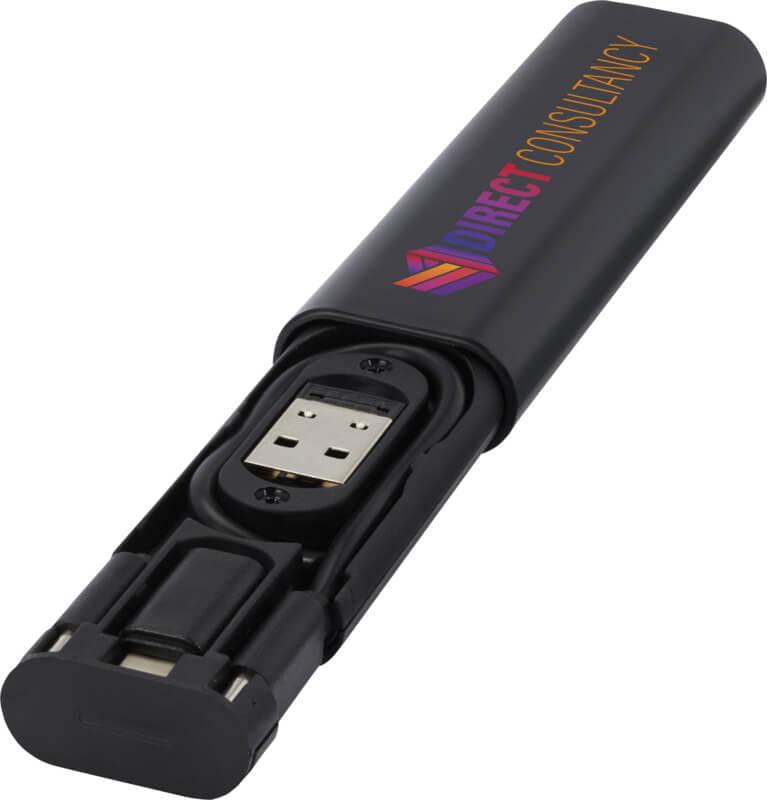 Cabo de carregamento modular de plástico reciclado "Whiz"