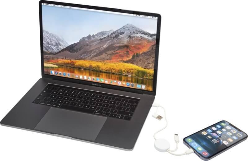 PF 124427 13 12442701 E3 Cabo de sincronização de dados e de carregamento rápido de 27 W de 30 cm de plástico reciclado 5 em 1 "Citala" - Image 14