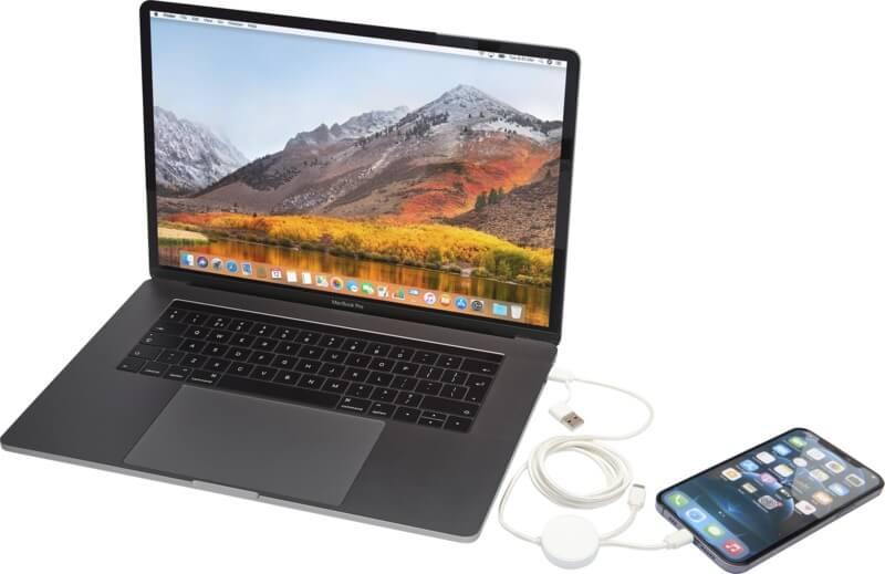 PF 124428 13 12442801 E3 Cabo de sincronização de dados e de carregamento rápido de 27 W de 150 cm de plástico reciclado 5 em 1 "Citala" - Image 14