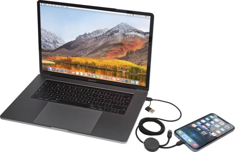 PF 124428 6 12442890 E3 Cabo de sincronização de dados e de carregamento rápido de 27 W de 150 cm de plástico reciclado 5 em 1 "Citala" - Image 7