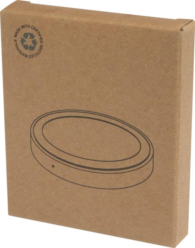 PF 124434 1 12443401 P1 Base de carregamento sem fio de plástico reciclado de 15 W "Freal" - Image 2