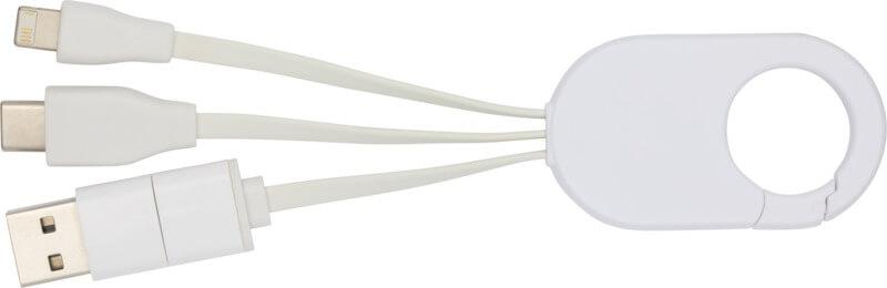 PF 124435 1 12443501 F1 Cabo de carregamento de alumínio reciclado 4 em 1 "Troop" - Image 2