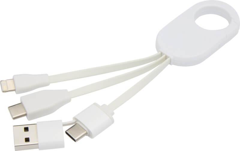 PF 124435 3 12443501 E1 Cabo de carregamento de alumínio reciclado 4 em 1 "Troop" - Image 4