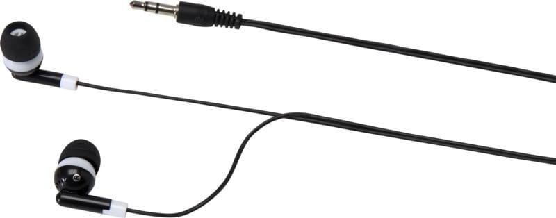 PF 124439 4 12443990 E2 Auriculares com caixa de armazenamento de plástico reciclado "Rebel" - Image 5