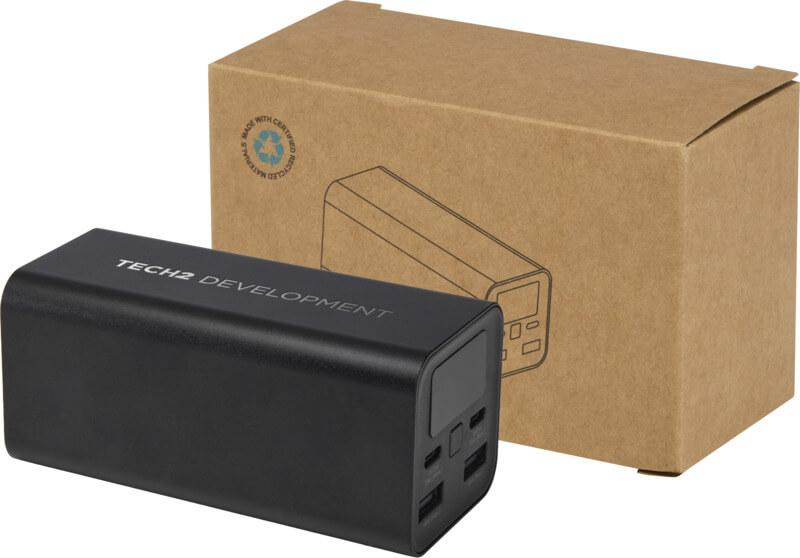 Powerbank para portátil de alumínio reciclado de 20.000 mAh e 70 W "Acamar"