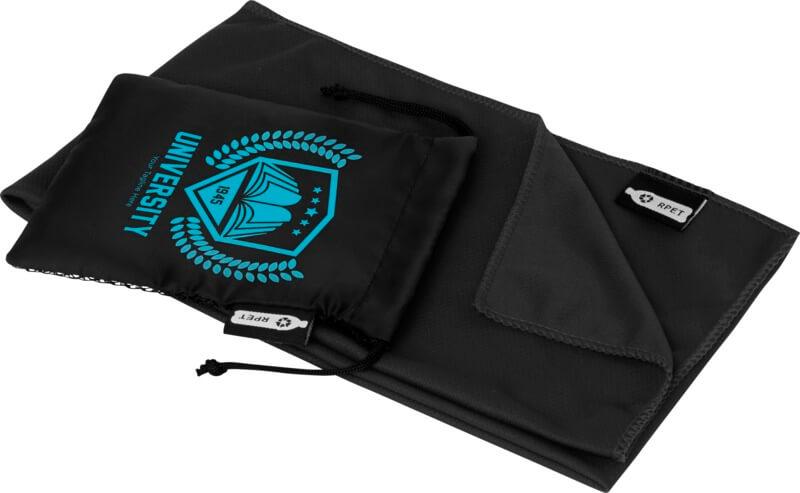 PF 125001 8 12500190 SP Y1 Toalha refrescante desportiva em RPET reciclado com bolsa de 80 x 30 cm "Raquel" - Image 9