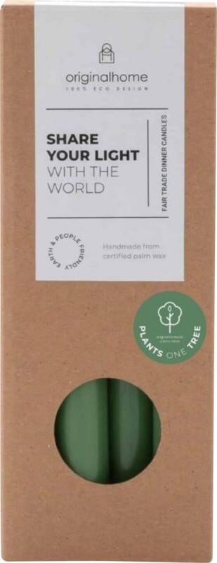 Vela de jantar de matcha "Originalhome"