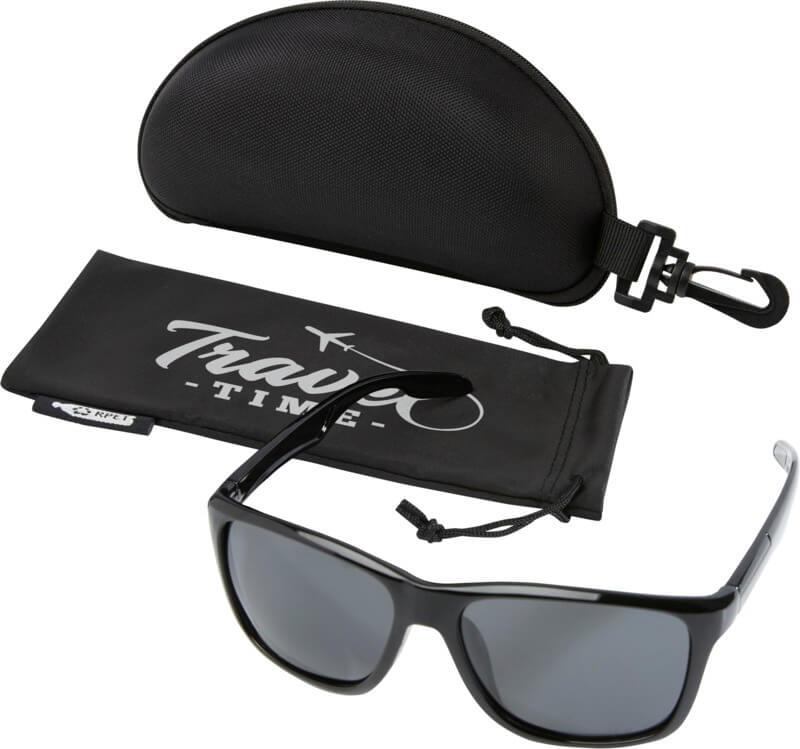 Óculos de sol polarizados em caixa de RPET "Eiger"