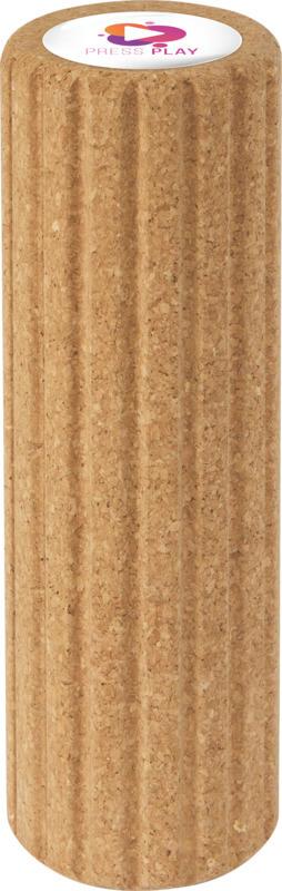 Rolo de ioga de cortiça "Trikona"