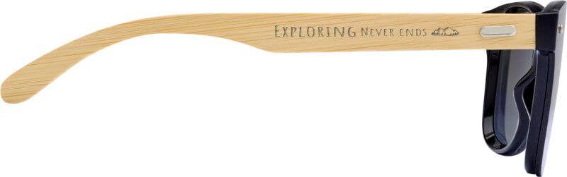 PF 127050 6 12705081 S2 EG Y1 Óculos de sol com hastes de bambu "Tan" - Image 4