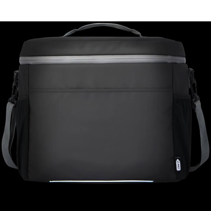 PF 130045 4 13004590 E1 Saco refrigerador impermeável reciclado com certificação GRS para 20 latas de 22 L "Aqua" - Image 5