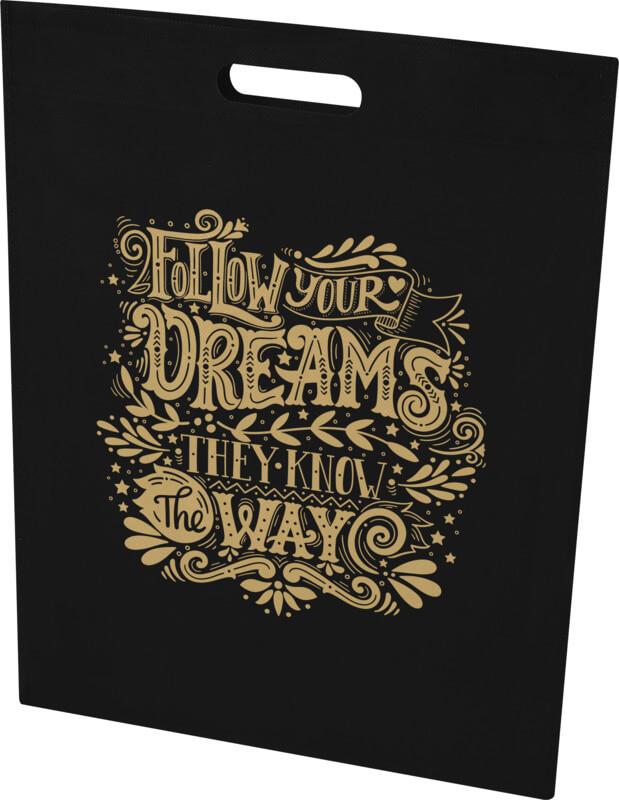 Saco de material não tecido reciclado GRS de 5 L "EcoSeal"