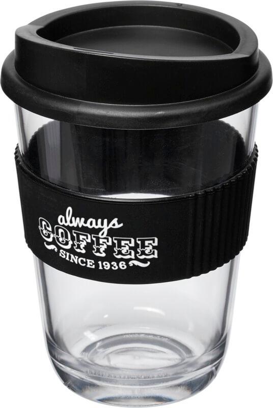 Copo térmico de 300 ml com pega "Cortado" Americano®