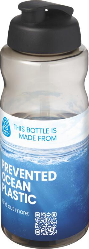 Garrafa desportiva com tampa articulada de 1 litro "Eco Big BaseH2O Active®"