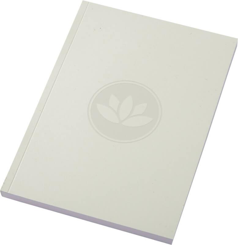 Bloco de notas A5 de capa mole reciclado - 100 folhas "Novella Austen"