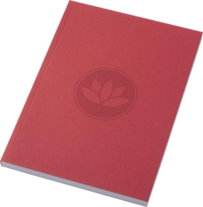 PF 210248 5 21024821 DB Y1 Bloco de notas A5 de capa mole reciclado - 100 folhas "Novella Austen" - Image 6