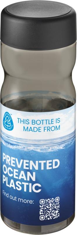 Garrafa H2O Eco Base 650 ml com tampa de enroscar