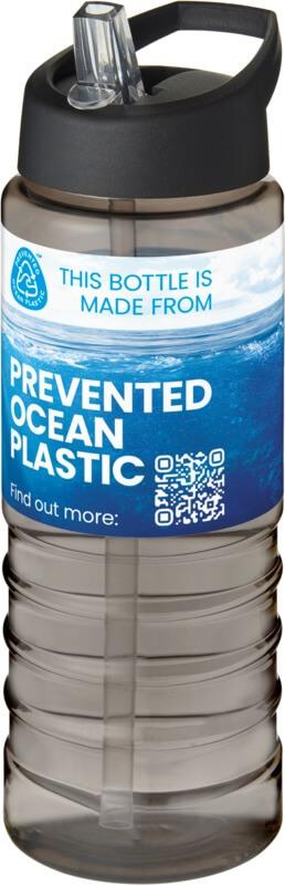 Garrafa desportiva com tampa em cúpula de 750 ml “Eco Tempo H2O Active®"