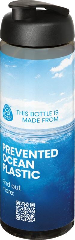 Garrafa desportiva com tampa basculante de 850 ml "H2O Active® Eco Base"