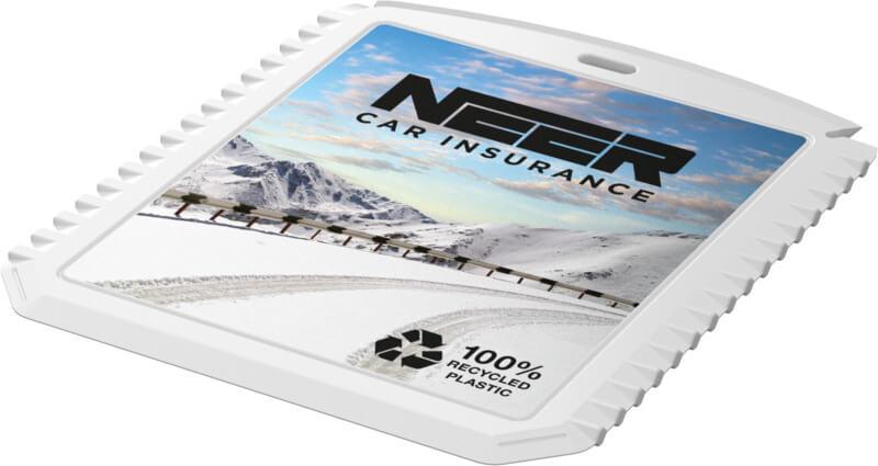 Raspador de gelo retangular de plástico reciclado "Thrym"